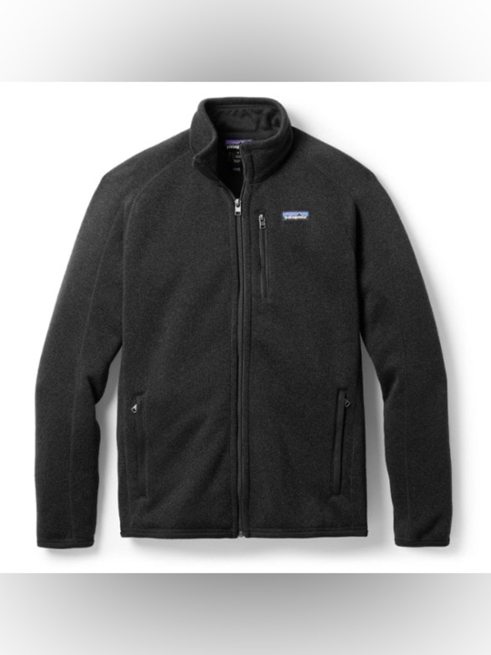 Patagonia Better Sweater Fleece Jacket - Men's Black Large Jacket Sweater Large
